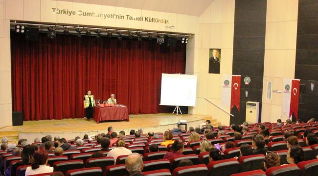 Ödemiş Belediyesi çalışanlarına iş güvenliği eğitimi