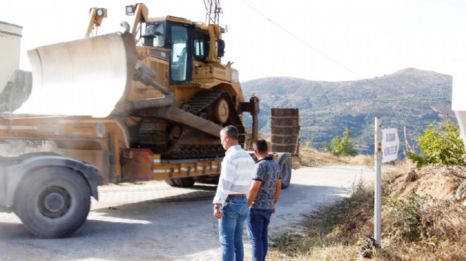 Ödemiş'te üreticilere yol müjdesi: 19 kilometrelik tasarruf!