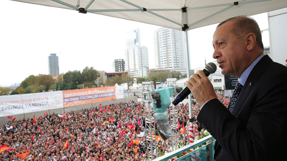 Erdoğan: İzmir’in başına gelmiş en büyük felaket CHP’dir