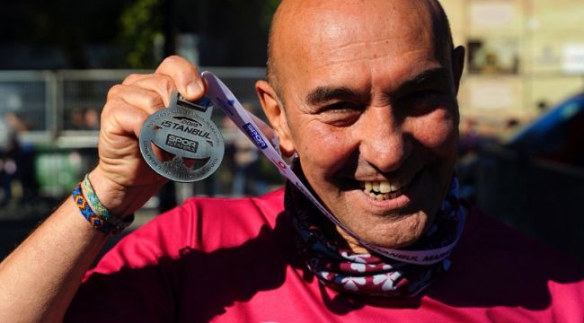 Başkan Soyer'den İstanbul Maratonu koşusu