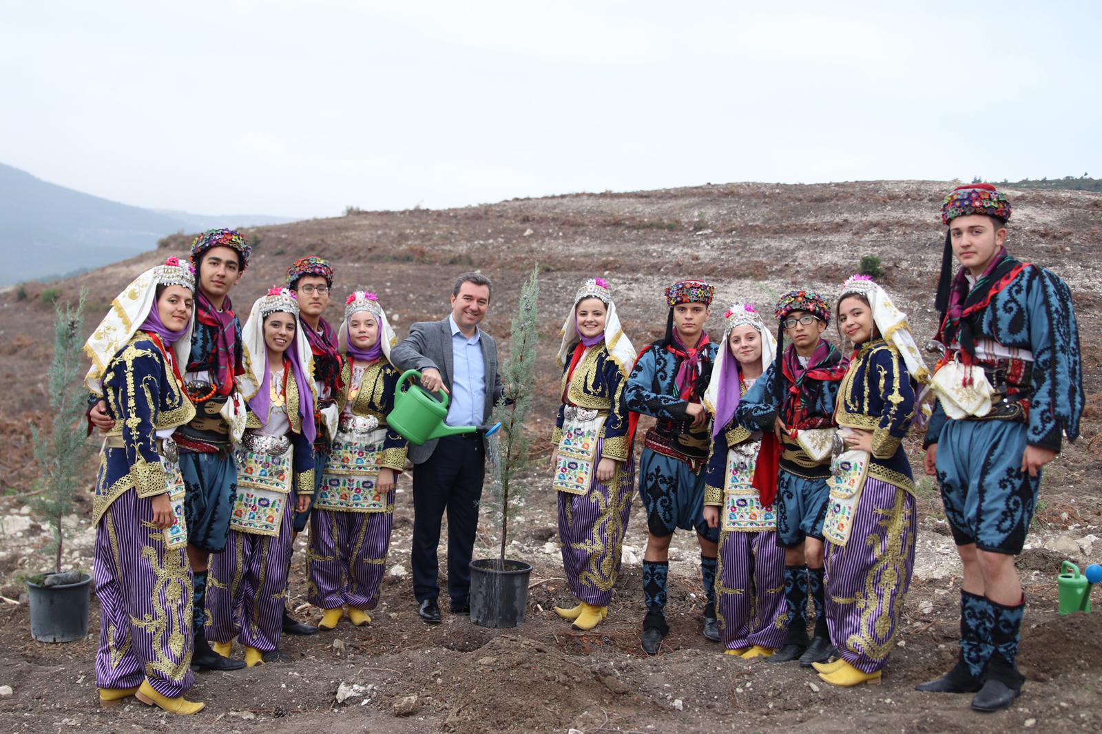 Geleceğe nefes projesine Bergama’dan yoğun katılım