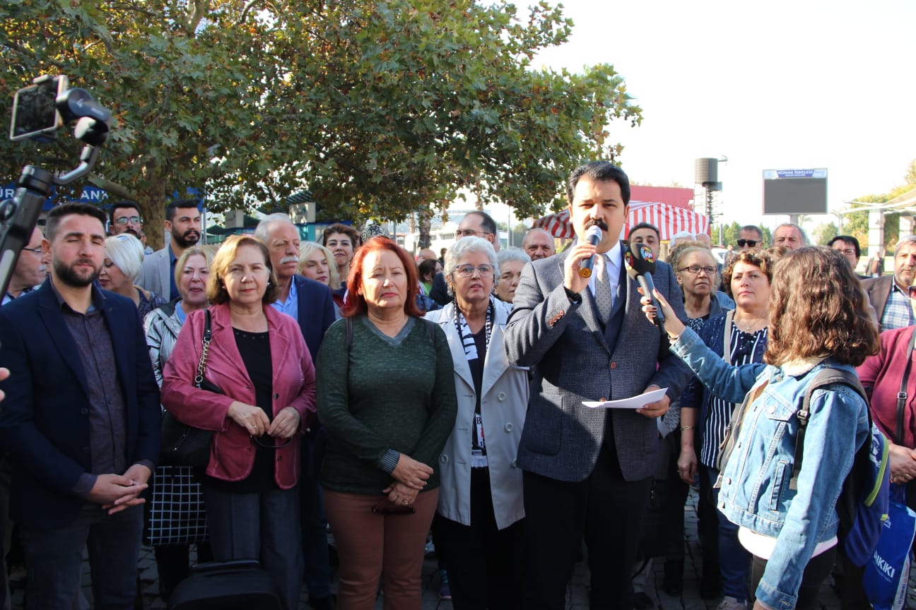 CHP Konak'tan Cumhurbaşkanı Erdoğan'a hodri meydan!