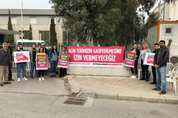 İzmir'de SIMO Tekstil işçileri isyanda: 