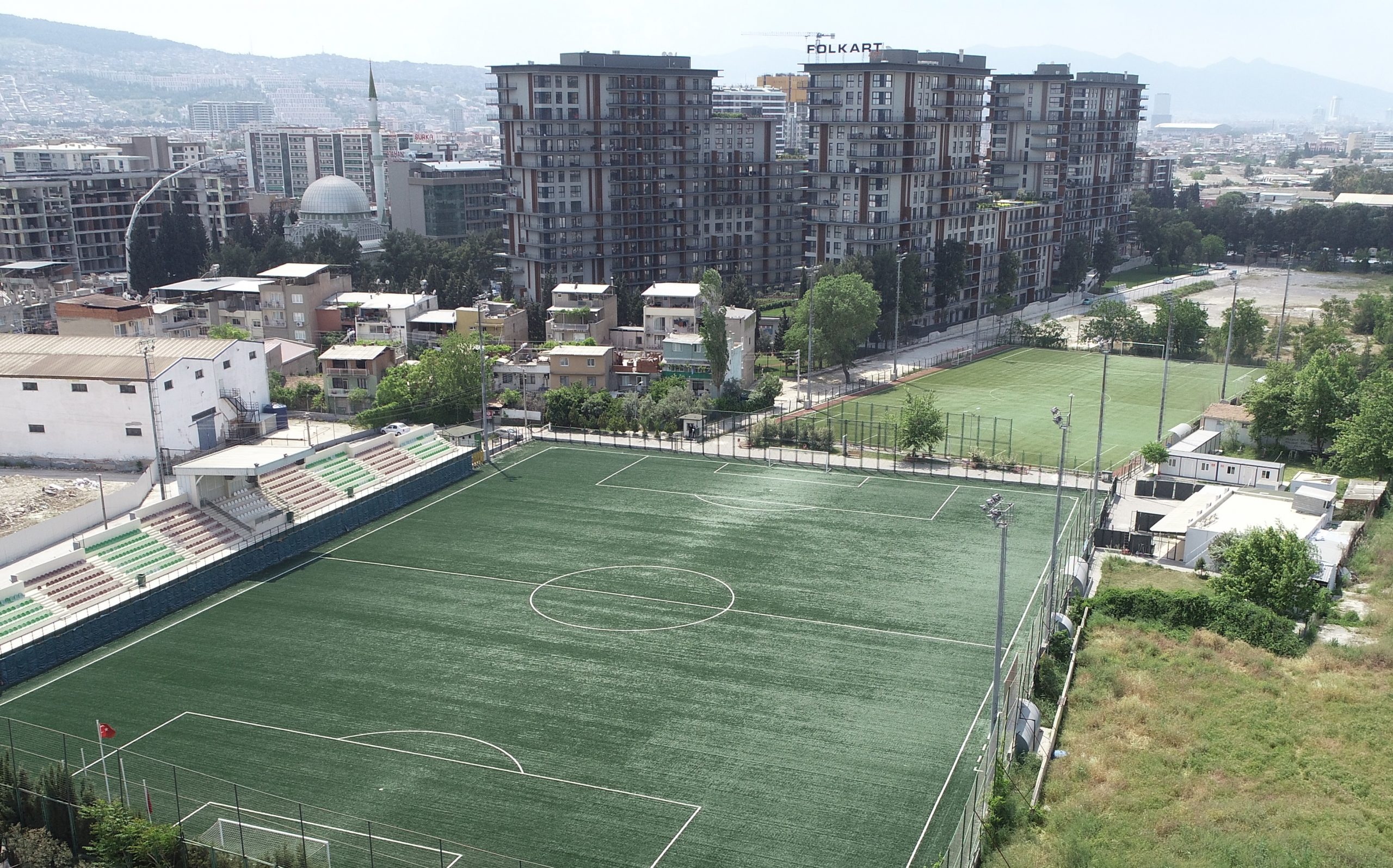 Yusuf Tırpancı Sahası'nda tribünlerin tamamı kapatılıyor