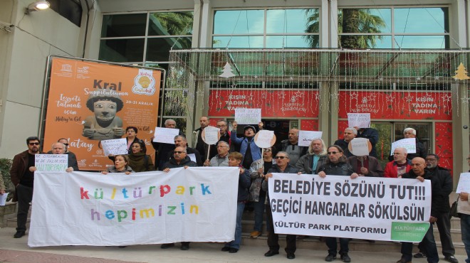 Kültürpark Platformu’ndan ‘Hangarları kaldırın’ çağrısı