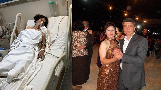 İzmir'de koca dehşeti: 'Bakımsızsın' deyip öldüresiye dövdü!