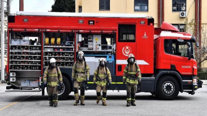 İzmir İtfaiyesi 11 ayda 40 bin ihbara cevap verdi