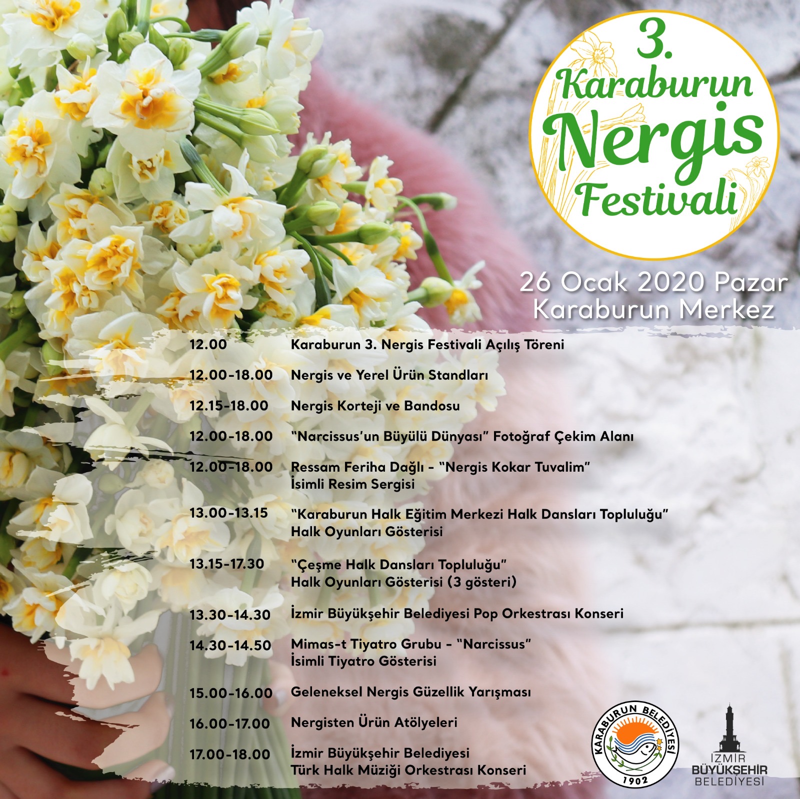 Nergisin mis kokusu bu festivalde!