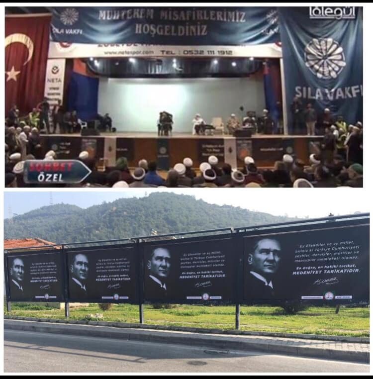 Atatürk'ün fotoğrafının kapatıldığı okula Karşıyaka'dan anlamlı cevap!