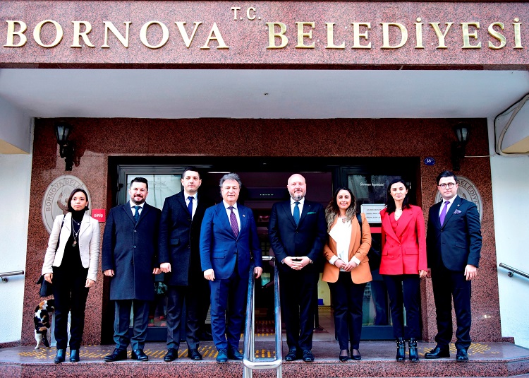 EGİAD’dan Başkan İduğ’a ziyaret: Bornova’yı büyütmek için her türlü işbirliğine açığız