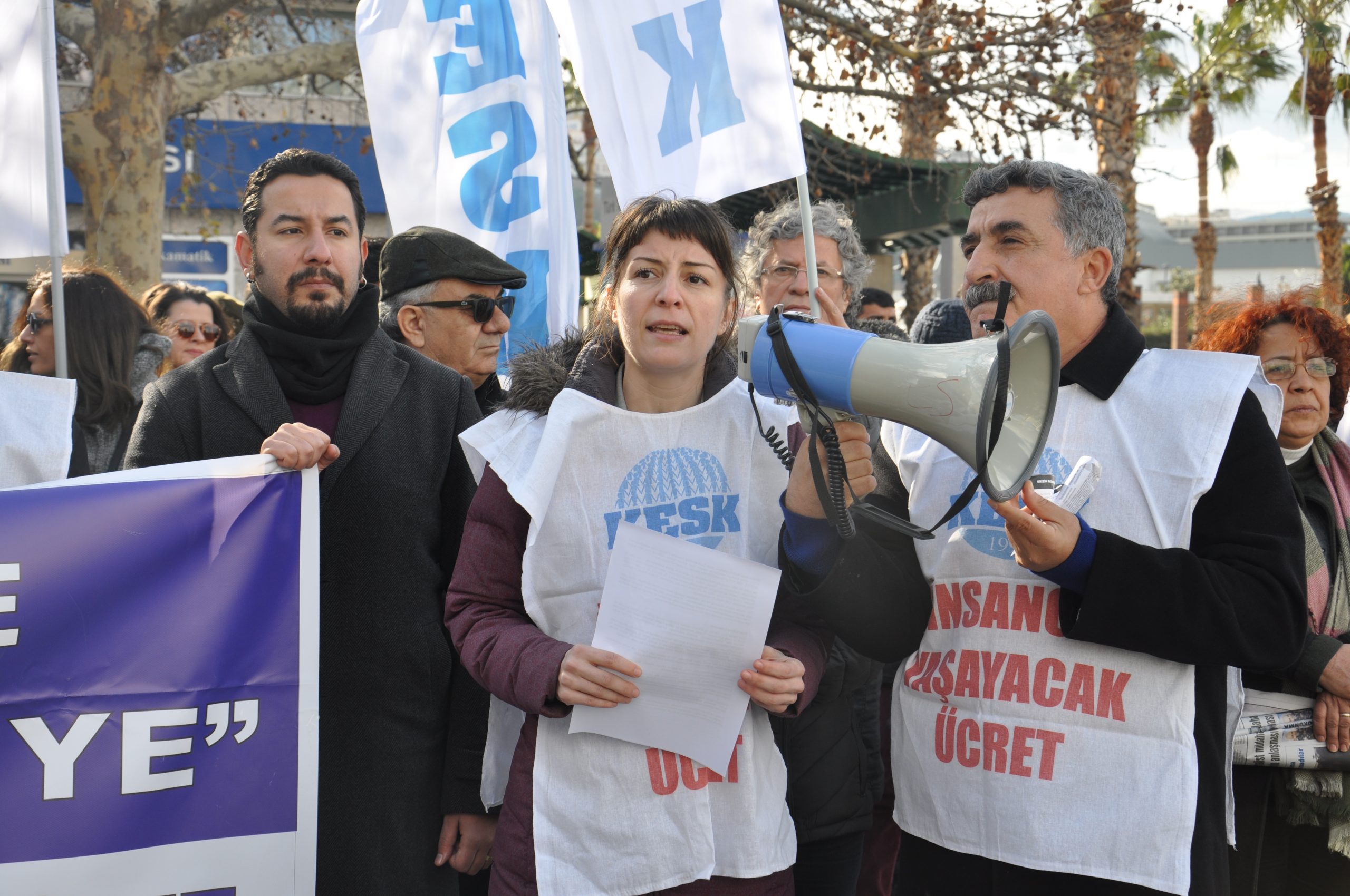 KESK'ten mitinge çağrı: İnsanca bir yaşam, demokratik bir Türkiye istiyoruz