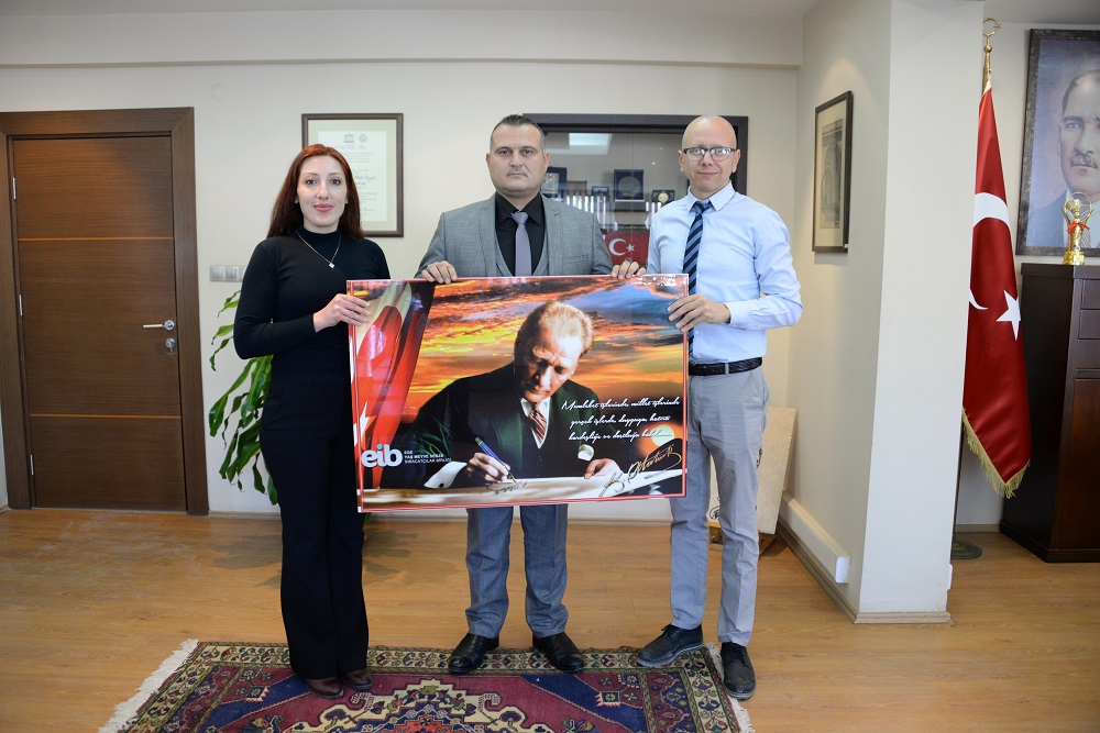 Ege Yaş Mevye Sebze İhracatçılar Birliği’nden belediyeye ziyaret