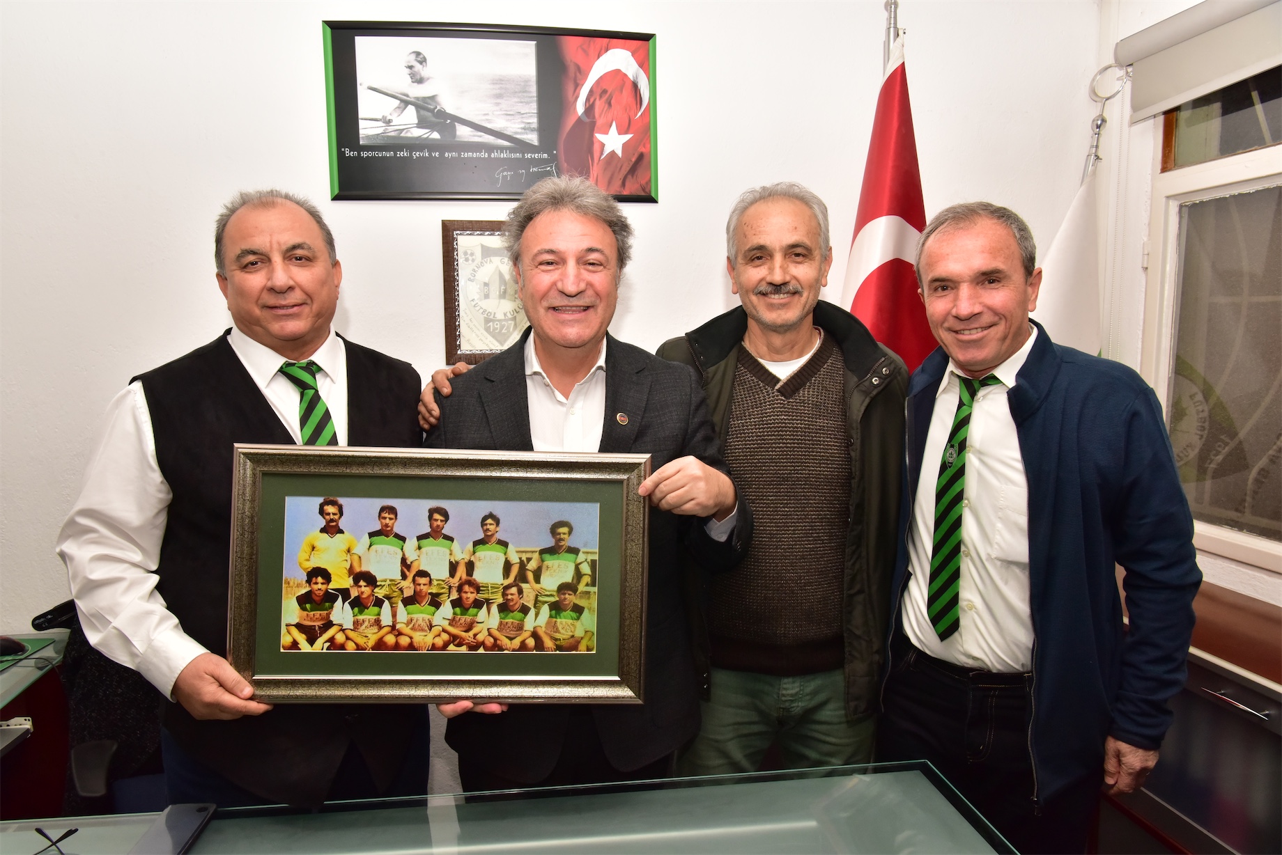 Başkan İduğ’u 42 yıl öncesine götüren sürpriz