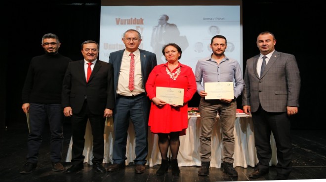 Uğur Mumcu Konak’ta  anıldı