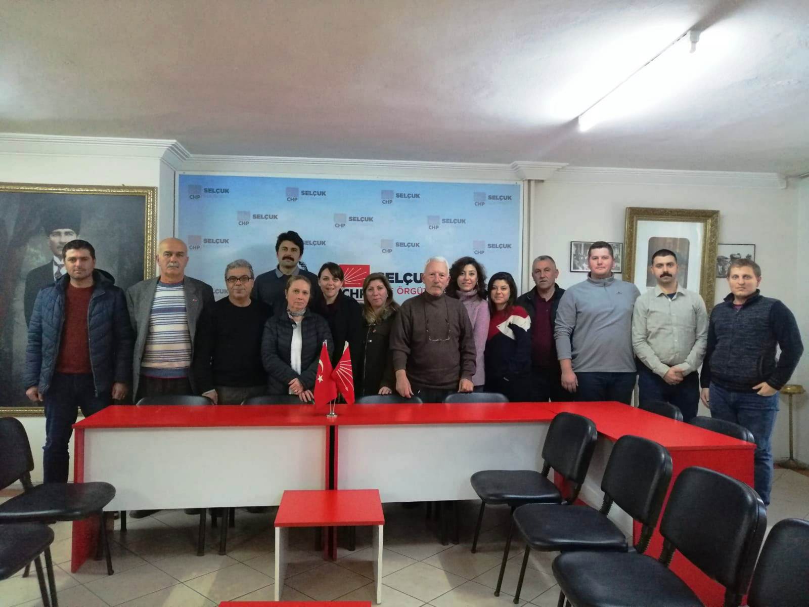 CHP Selçuk'ta görev dağılımı yapıldı