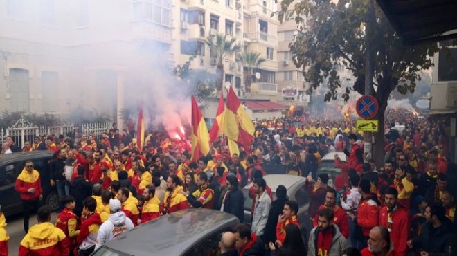 Göztepe'nin 95 yıllık hasreti sona eriyor: Stada büyük yürüyüş başladı