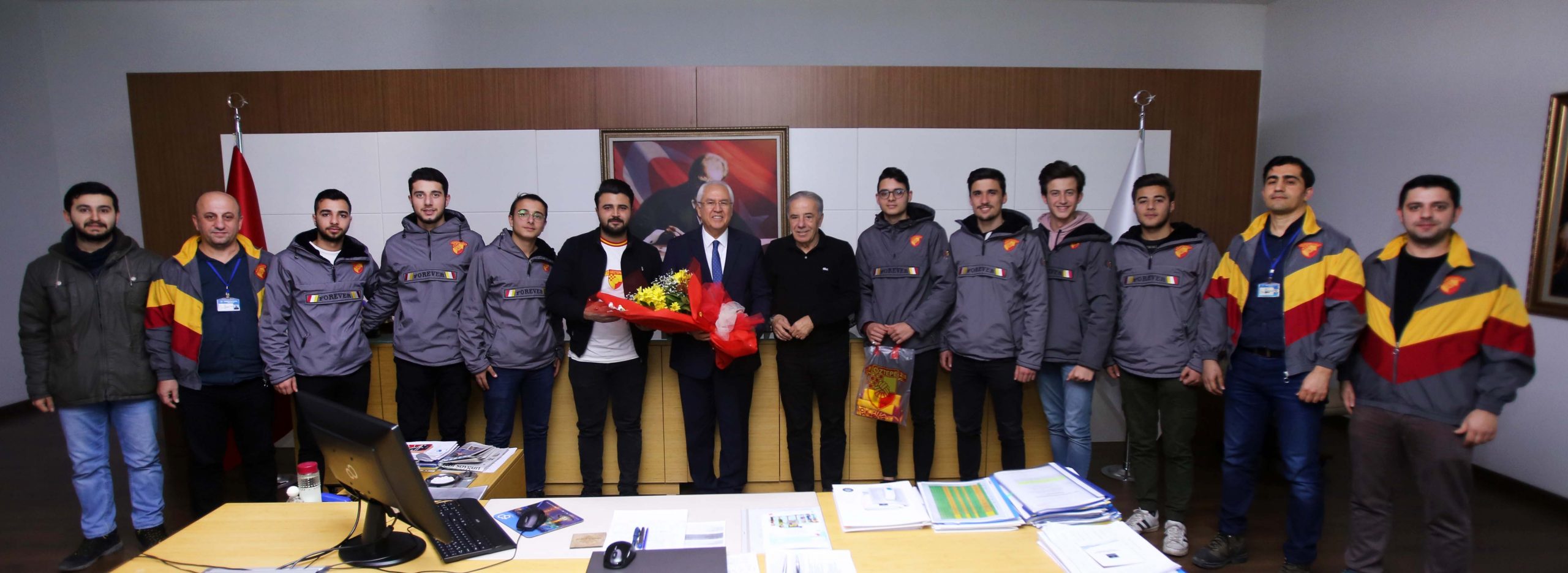 Başkan Selvitopu’na ‘Göztepe’ ziyareti