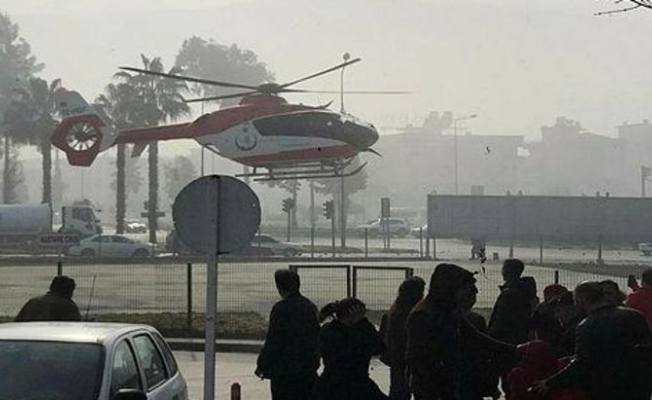 'Egemen bebek' seferberliği: 112 pilotu, sisli havaya rağmen bebeği yetiştirdi
