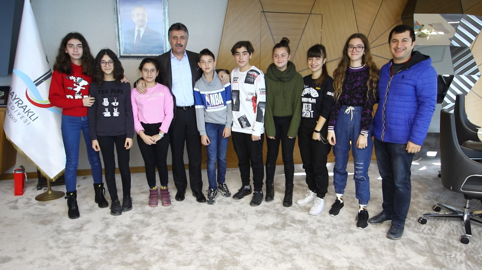 Bayraklı'da ortaokul öğrencilerinden çevreci proje