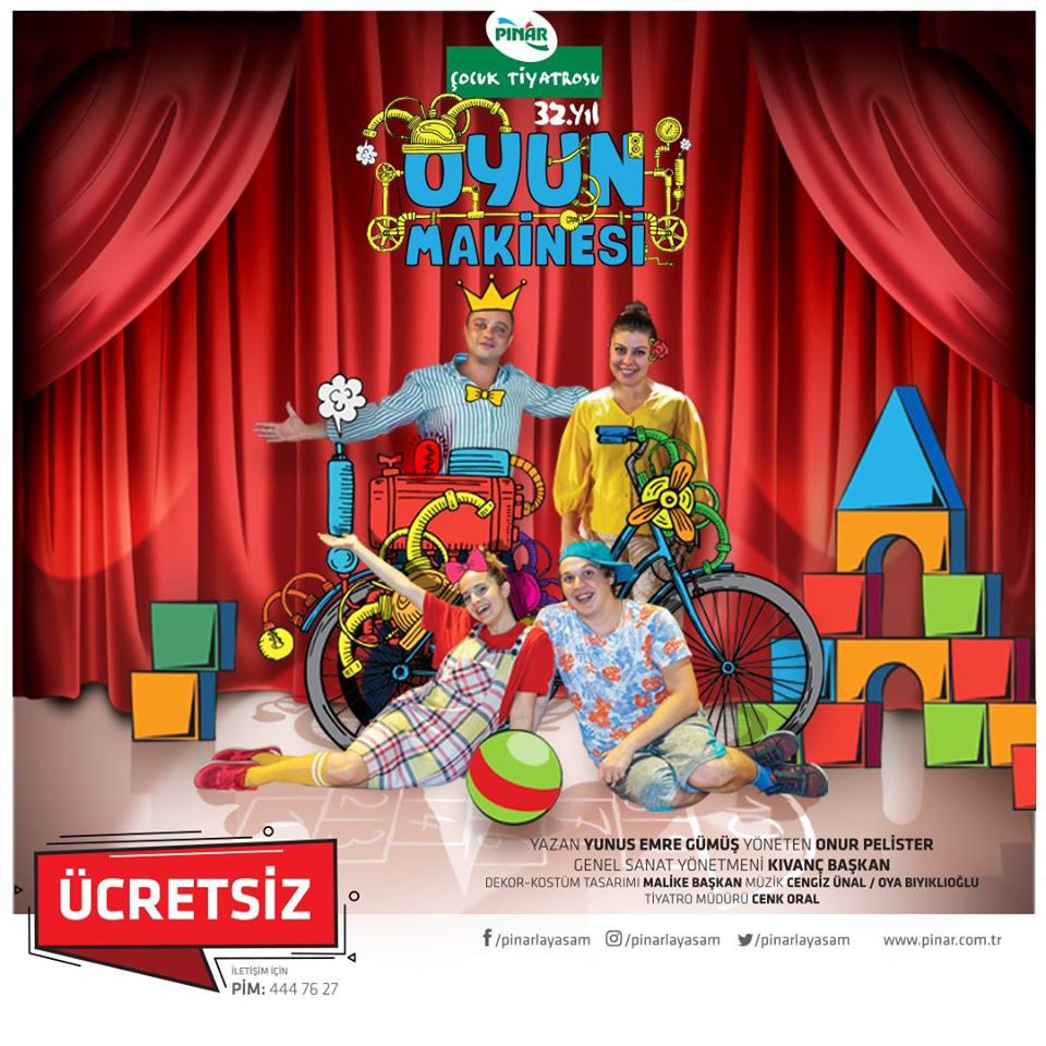 Pınar Çocuk Tiyatrosu Çiğli’de