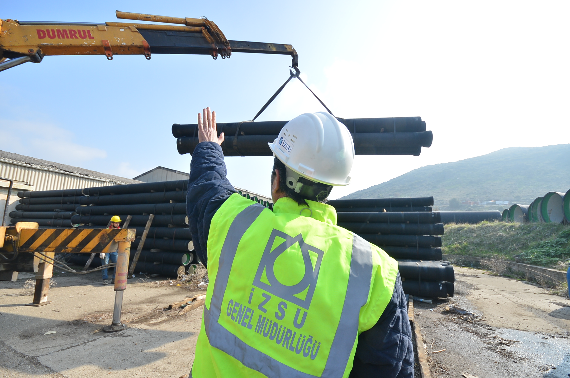 Küçük Menderes’in içme suyu altyapısına İZSU çalışması