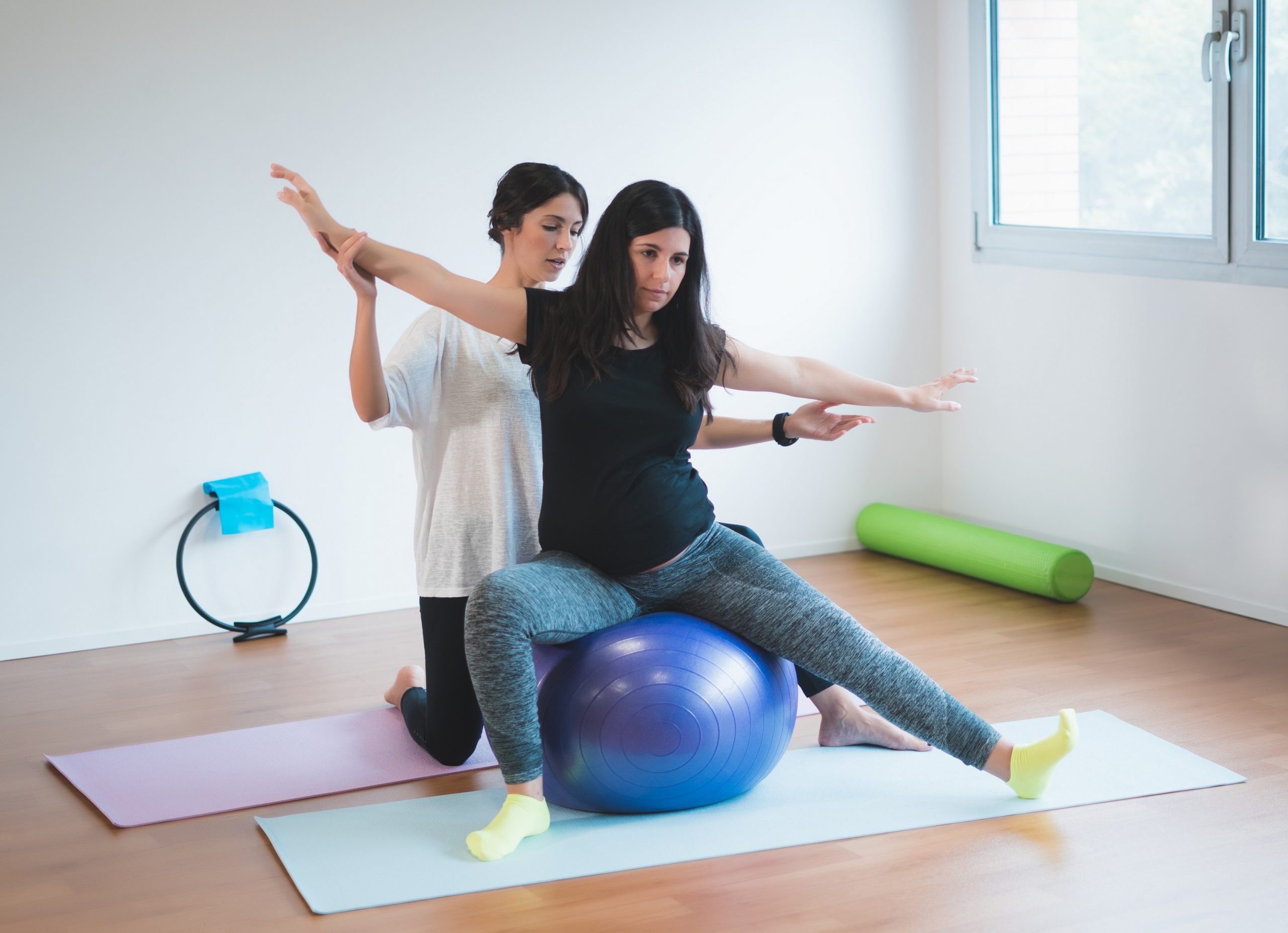 Gaziemir'de sporla sağlıklı anne, sağlıklı bebek