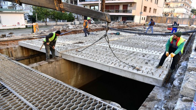Güzelyalı menfez yenileme çalışması beklenenden önce bitecek!
