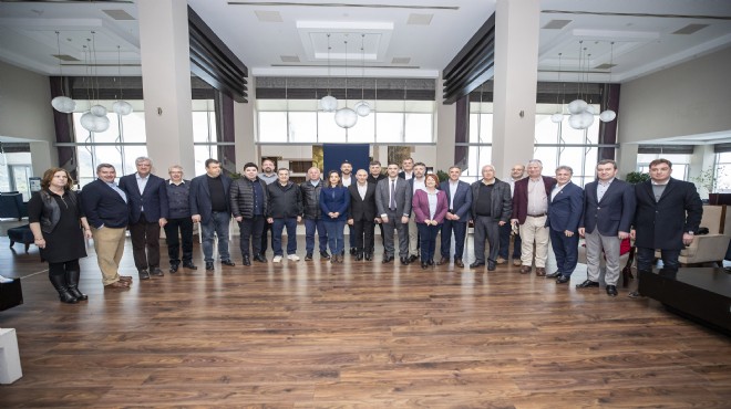 İzmir'in başkanları Menderes’te toplandı!