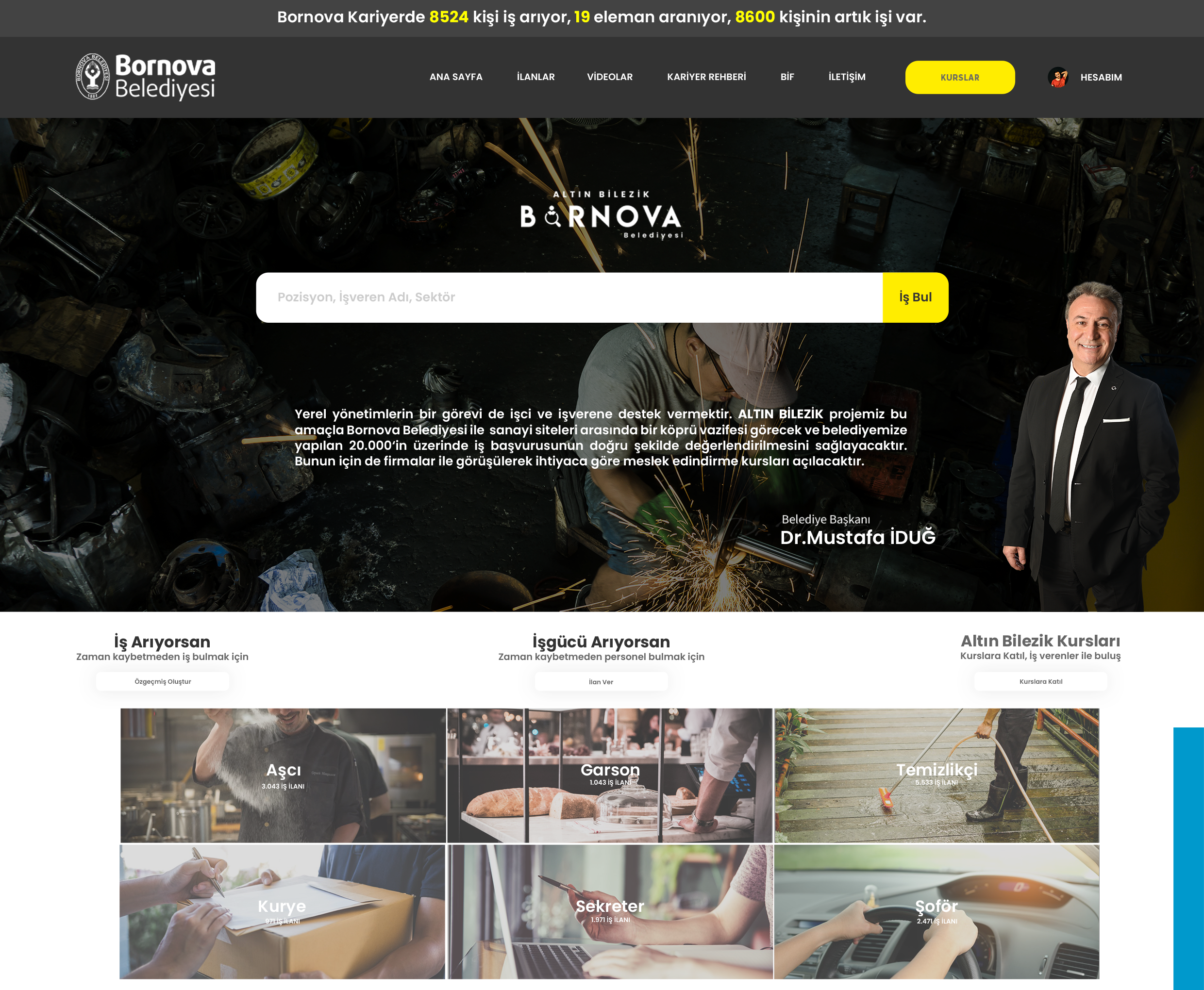 Altın Bilezik’ten Bornovalı gençlere iş imkanı!