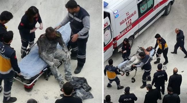 'Çocuklarım aç' dedi Valilik önünde kendini yaktı!