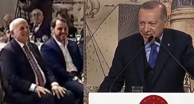 Erdoğan’ın ‘neşeli’ konuşmasına sosyal medyada tepki yağdı: #NeGülüyorsunErdoğan