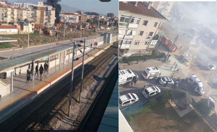 İzmir'de sokak ortasında çatışma: Bir ev ateşe verildi