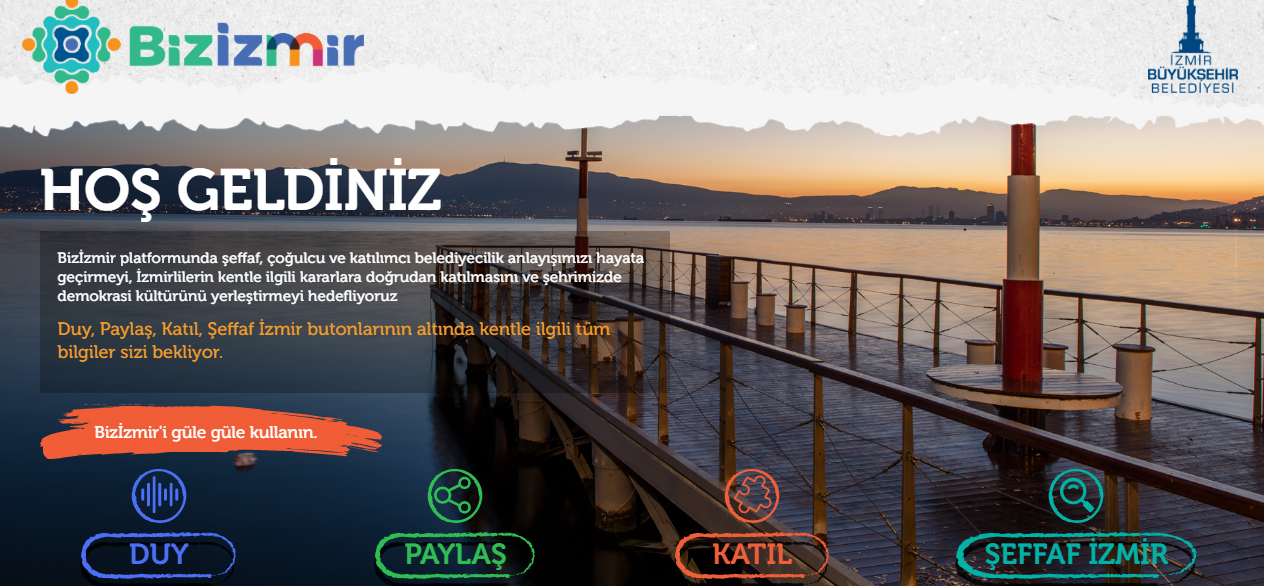 Dijital demokrasi dönemi: 'Bizİzmir’ platformu açıldı!