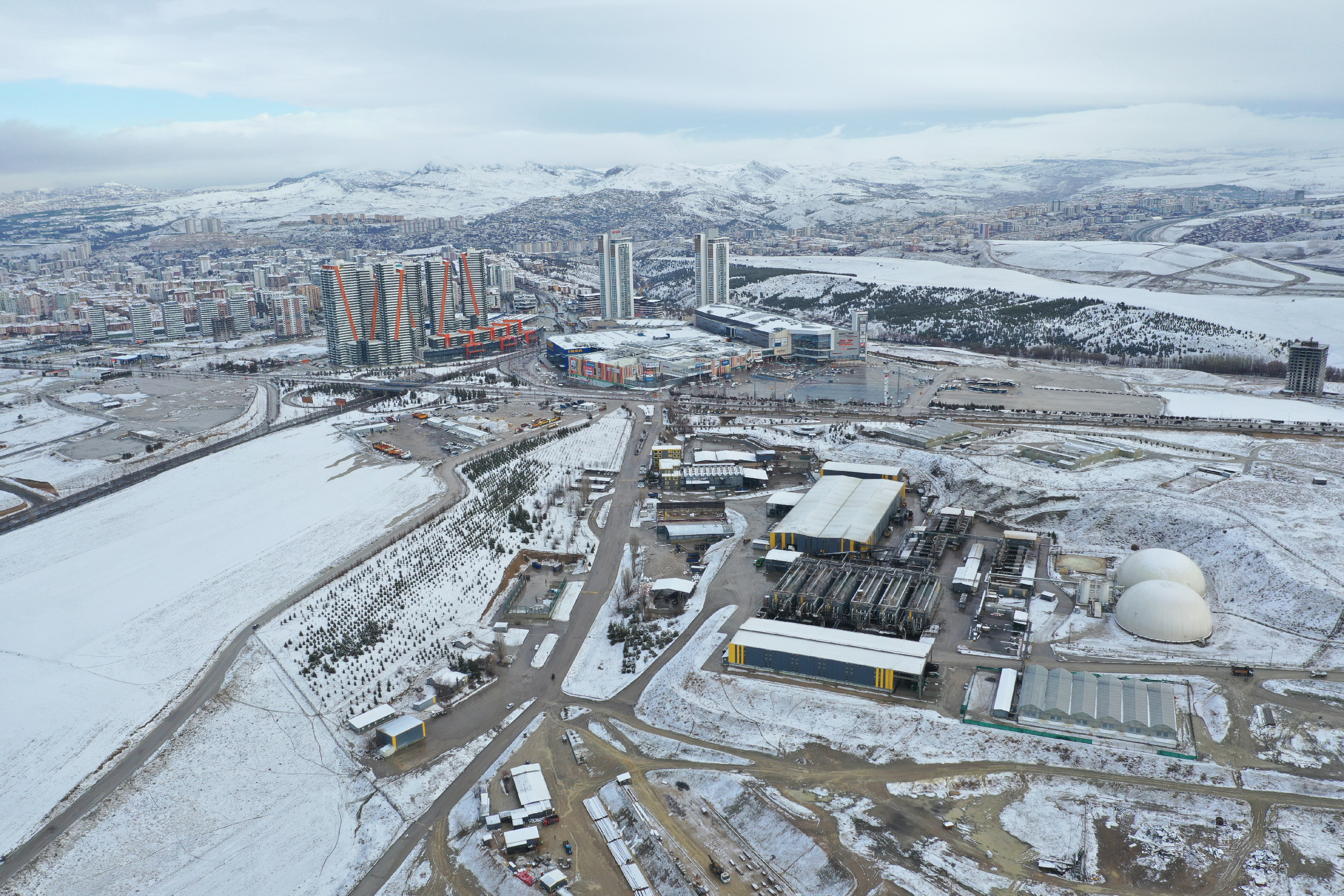 Menderesliler Ankara’da katı atık tesisi gezdi