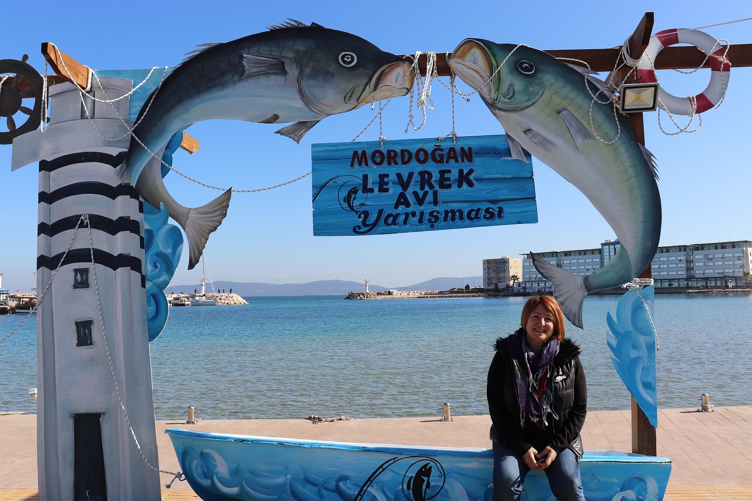 Karaburun'da levrek bahane, dostluk ve beraberlik şahane…