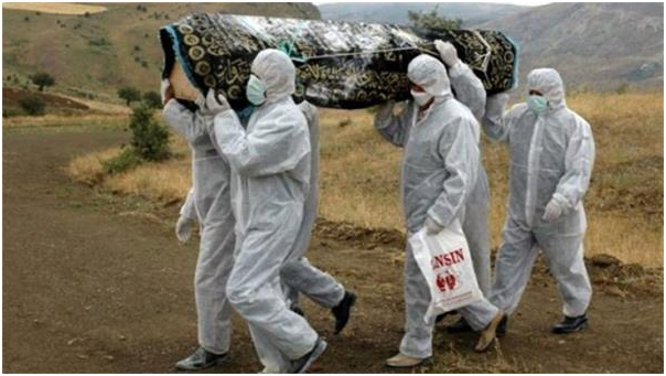 Koronavirüsten ölen ve törensiz defnedilen Aytaç Yalman'ın cenaze görüntüleri ortaya çıktı