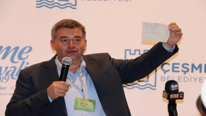 'Çeşme Projesi' toplantısına davet edilmemişti, vazgeçmedi! Başkan Oran'dan Çeşme'de alternatif toplantı