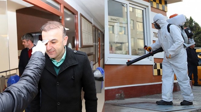 Menderes Belediyesi’nden koronavirüs seferberliği