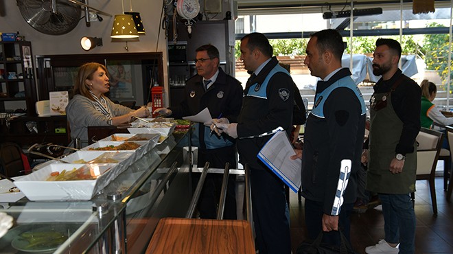 Çiğli’de koronavirüs denetimleri sürüyor