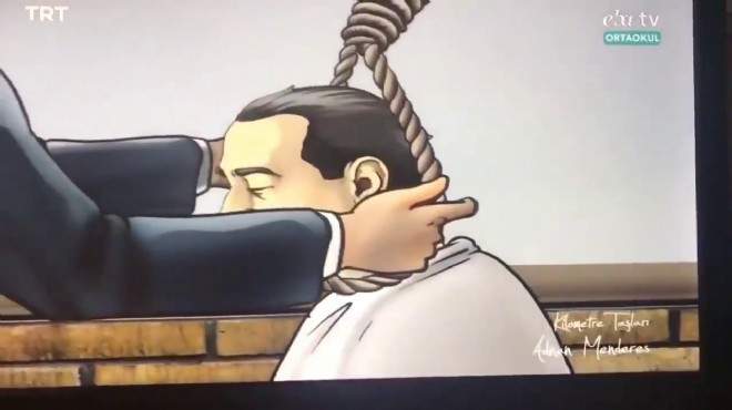 Uzaktan Eğitim'de çocuklara izletilen skandal Menderes görüntülerine açıklama geldi!