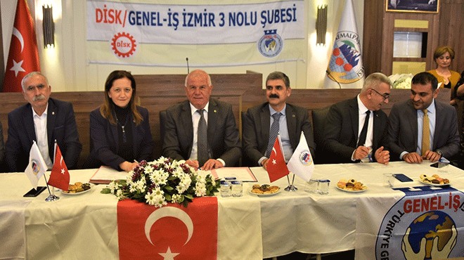 Kemalpaşa’da toplu sözleşme sevinci