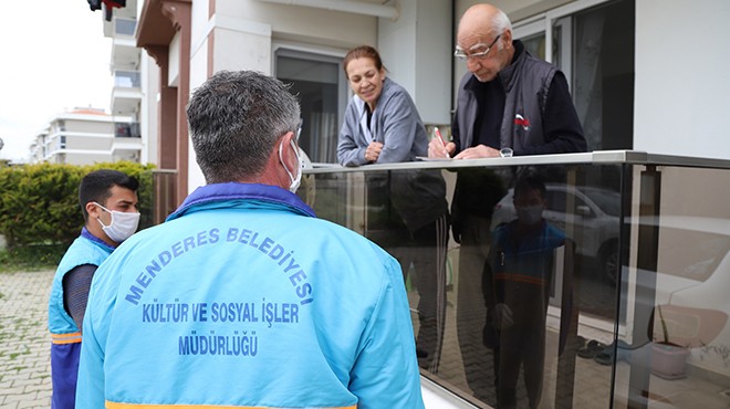 Menderes’te evlere hizmet başladı