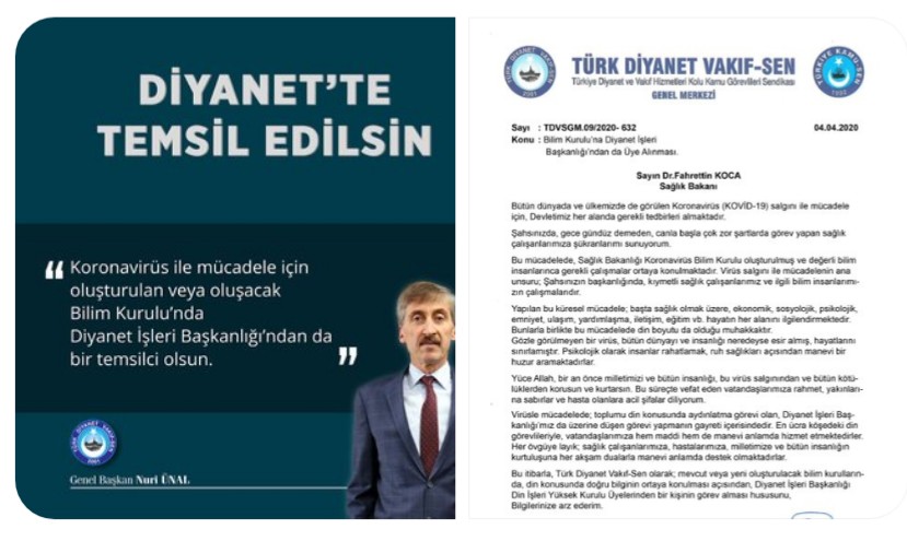 İmamlardan ilginç koronavirüs talebi