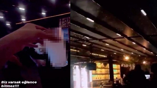 İzmir'de 'Biz varsak eğlence bitmez' dediler. Otel kapatıp korona partisi yaptılar