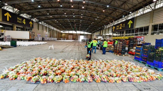 İzmir’de hal saatlerine salgın ayarı!