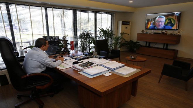 Konak’tan kardeş şehirlere mesaj: ‘Kalbimiz sizinle’