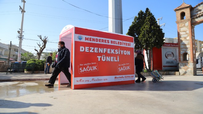 Menderes’te tüneller devrede!