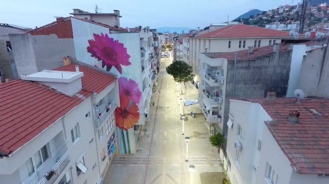 Narlıdere'nin yeni sevgi yolu: Barış Sokak yenilendi!