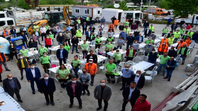 Narlıdere’de 1 Mayıs’a ‘sosyal mesafe’ ayarı!