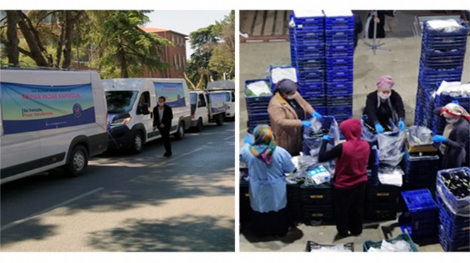 'Seyyar Pazar' iki ilçeye daha taşındı!